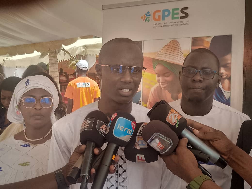 1ére édition de l’Université populaire de l’entrepreneuriat:  Le Président du Gpes Moussa Diop est revenu sur les objectifs de cet atelier
